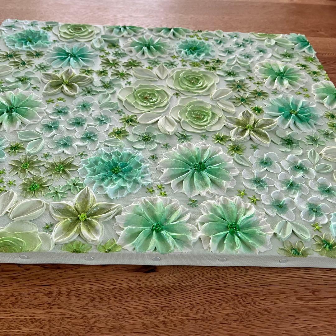 花柄 アート テクスチャーアート ボタニカル フランフラン　ウェディング