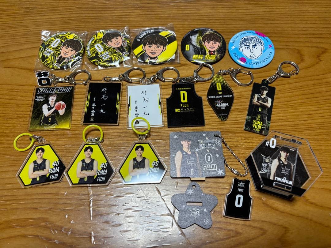 群馬クレインサンダーズ 藤井祐眞 グッズセット