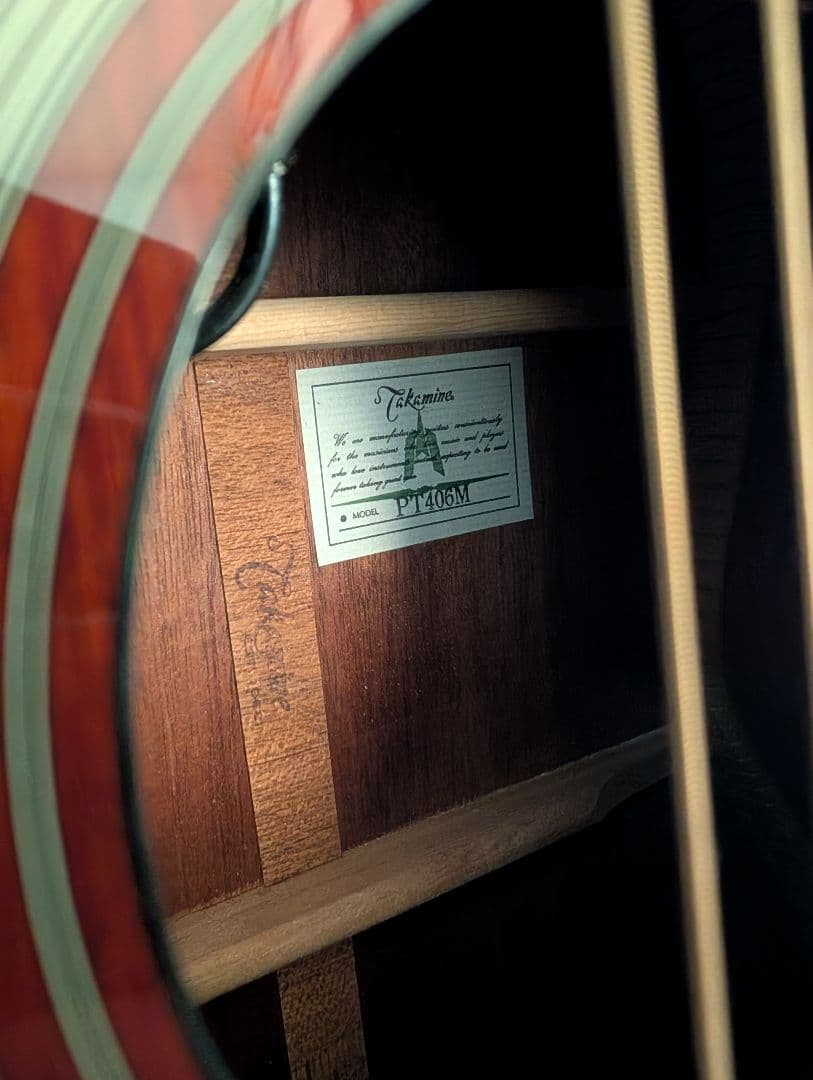 takamine 高峯pt406 エレキアコースティックギター タカミネ