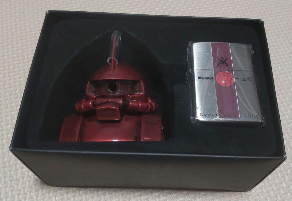 MS-06 ZIPPO HEAD STAND MODEL シャア専用ザク