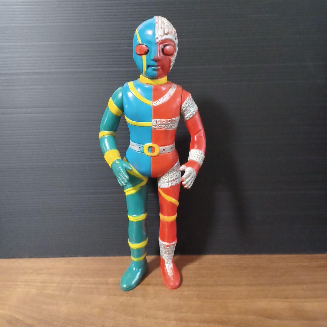 当時物　タカトク製「人造人間キカイダー」希少ソフビフィギュア