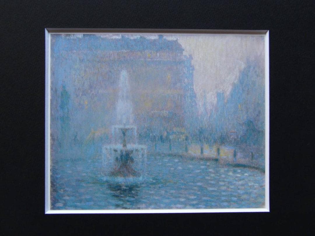 ギュスターヴ・ロワゾー、トラファルガー・スクエア、希少な画集より