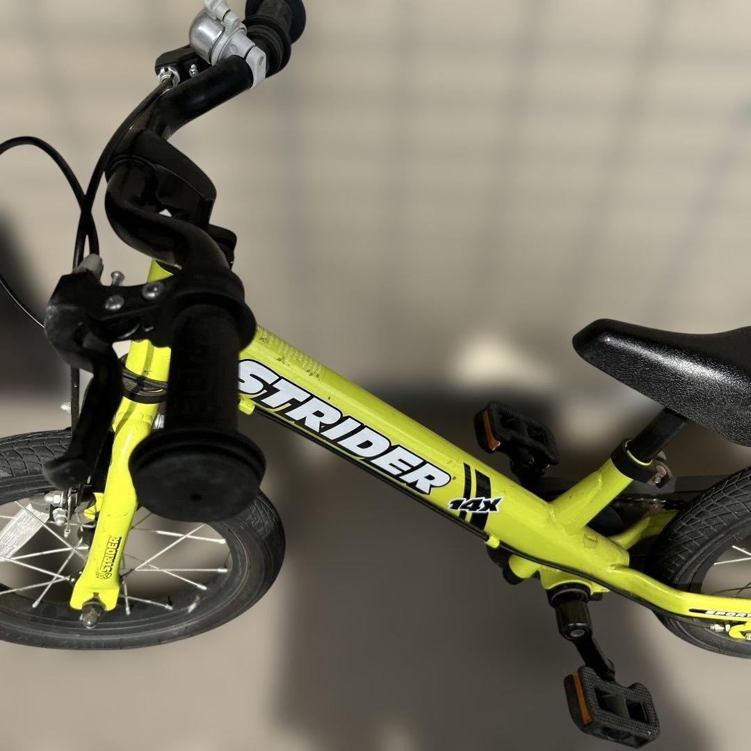 STRIDER 14x spost ライムイエロー　ストライダー