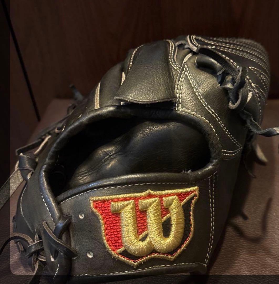 値下げ交渉受けます❗️Wilson 硬式グローブ 黒