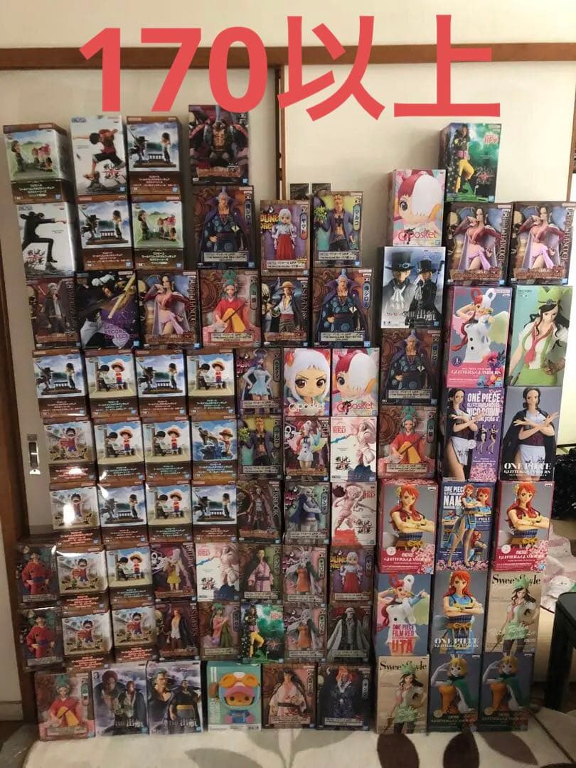 ワンピース　フィギュア　まとめ売り　新品未開封　170個以上