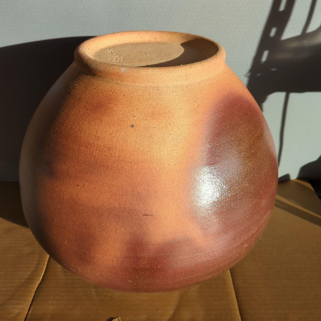 登り窯一品物 信楽焼 陶器 飾り壺