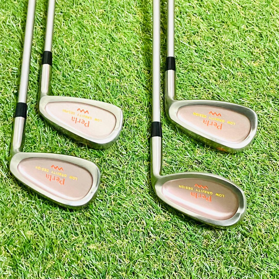 フィットウェイ レディース ゴルフクラブセット 8本 花柄 キャディバック