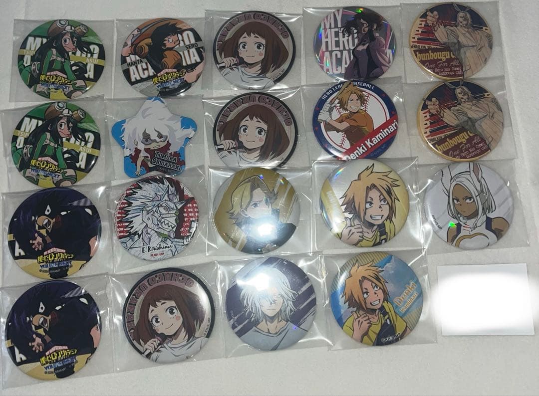 ヒロアカ 缶バッジ クリアカード ぱしゃこれ キーホルダー まとめ売り