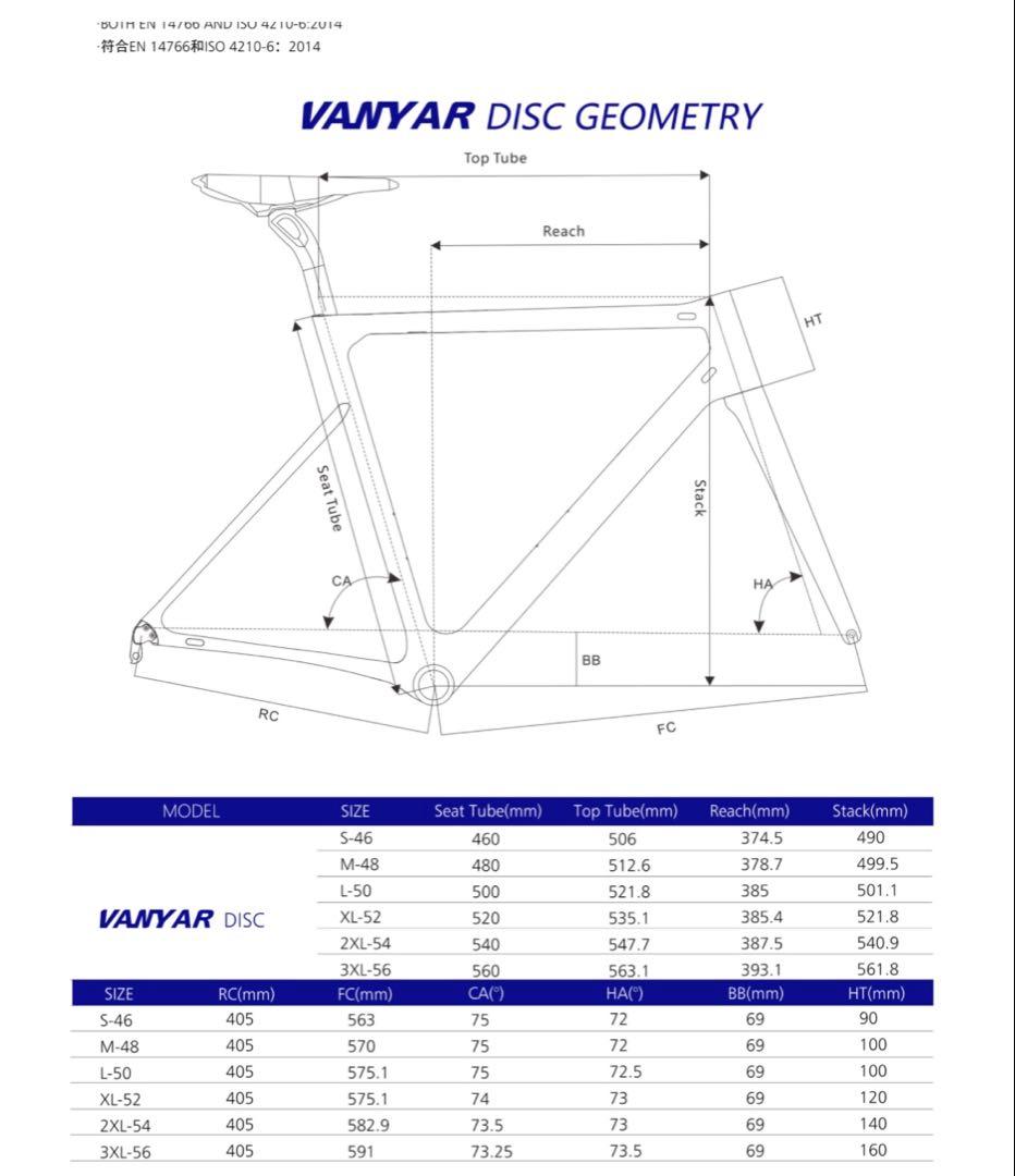 ELVES VANYAR DISK2023 フレーム、ハンドルセット