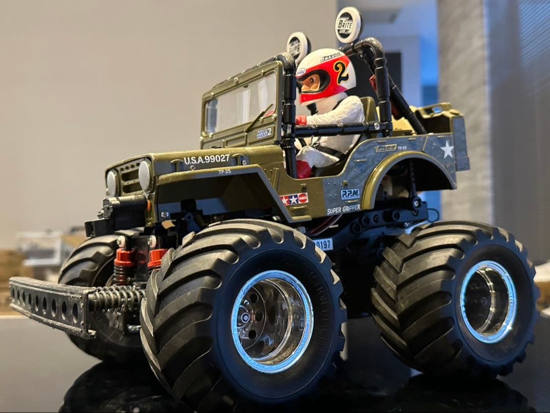 タミヤ WILDWILLY2 XB 完成品 プロポ無し 動作未確認 傷あり