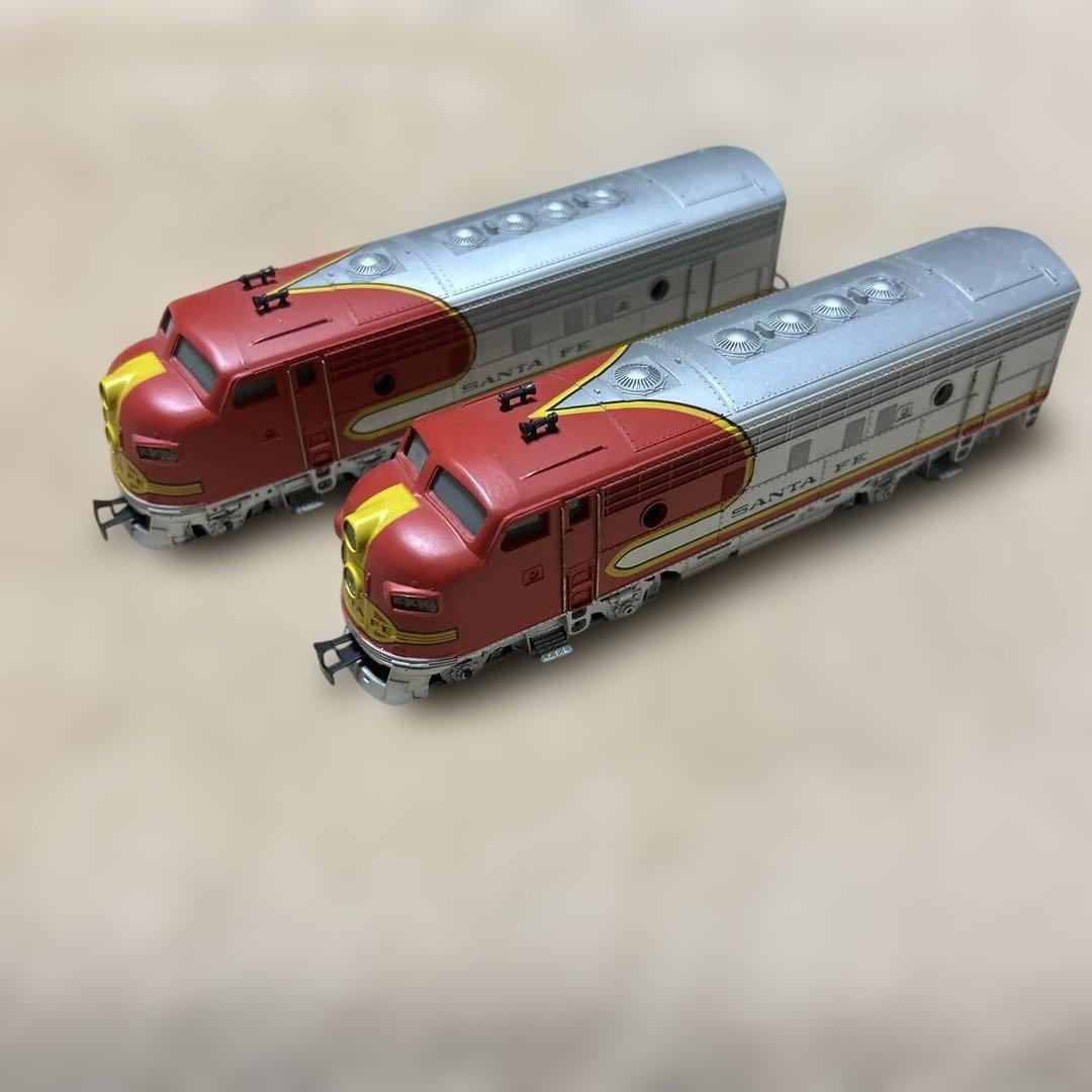 SANTA FE ディーゼル機関車 2両セット