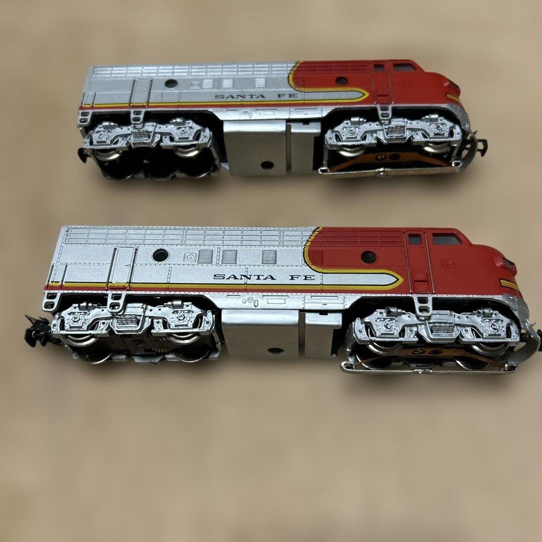 SANTA FE ディーゼル機関車 2両セット