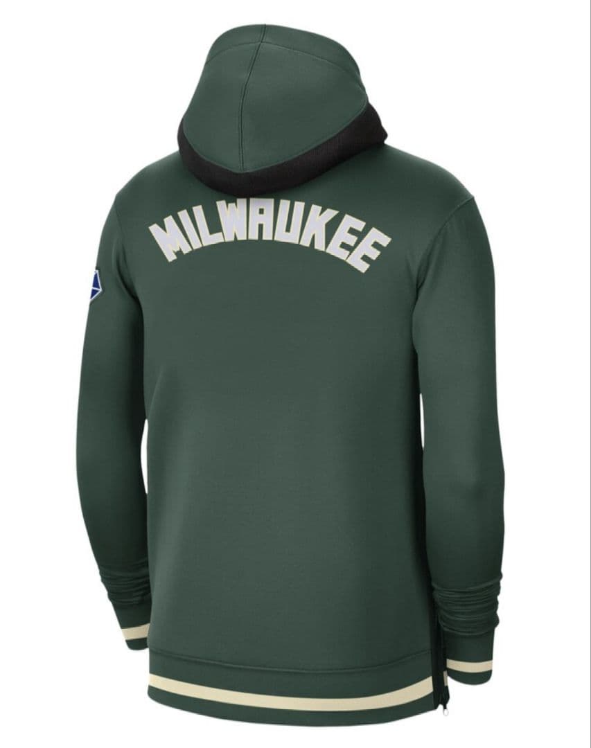 NBA ミルウォーキーバックス サーマフレックス パーカー 　M　アメリカ輸入品