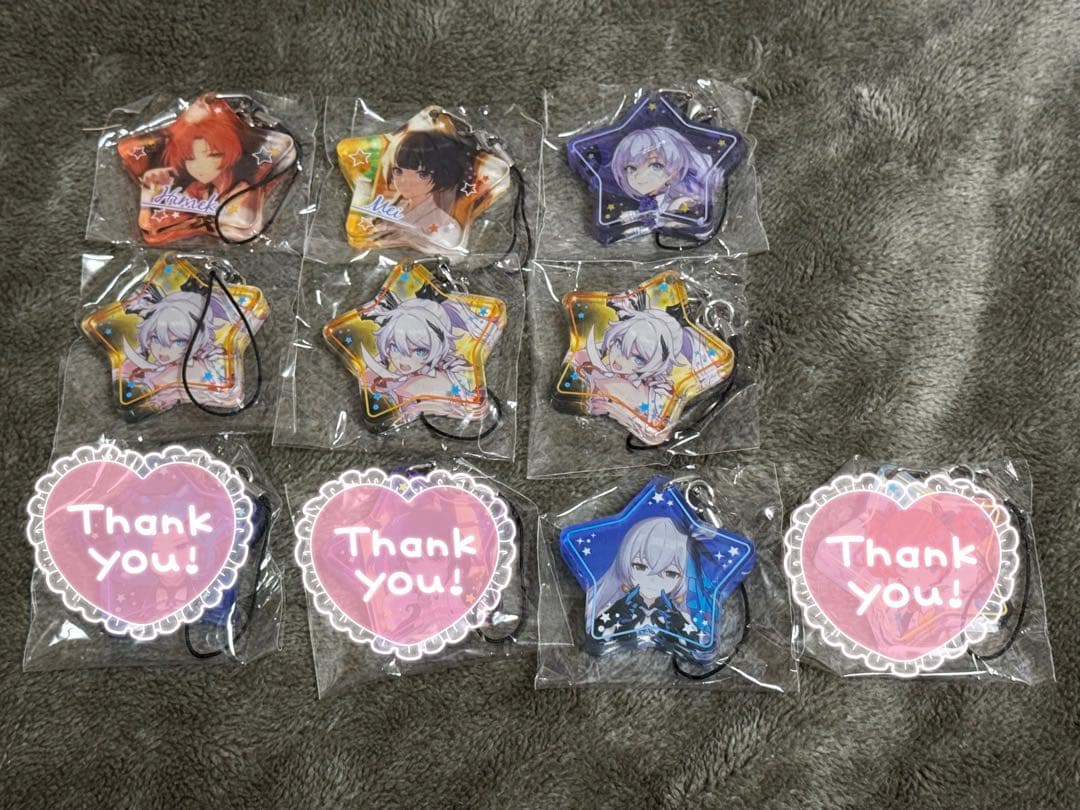 崩壊3rd ジュエルアクリルストラップ