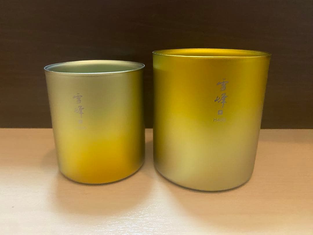 チタンスタッキングマグ 雪峰 スノーピーク マグカップ　名古屋限定　ランドベース