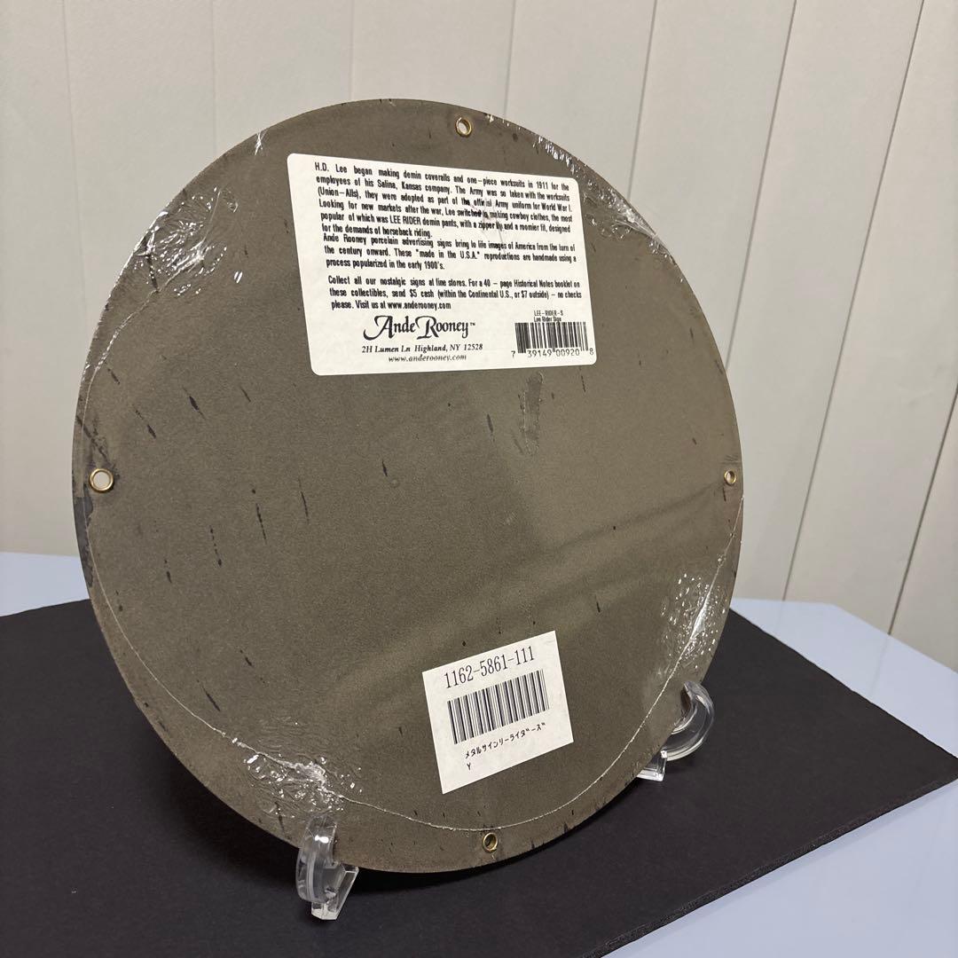 デットストック　WEAR LEE RIDERS メタルサイン　看板