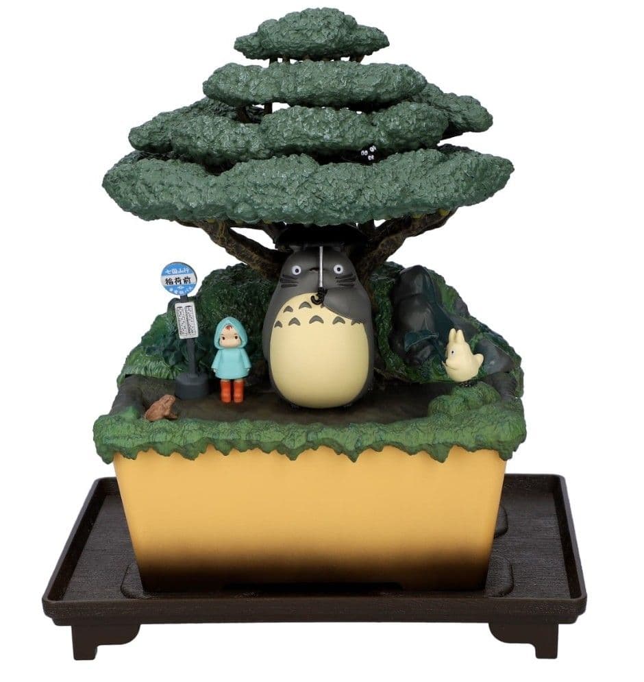 【新品】となりのトトロ　ウォーターガーデン　盆栽風　笠宿