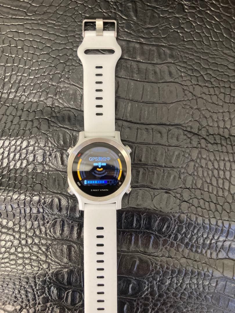 イーグルビジョン☆GPSナビ　ウォッチ白美品