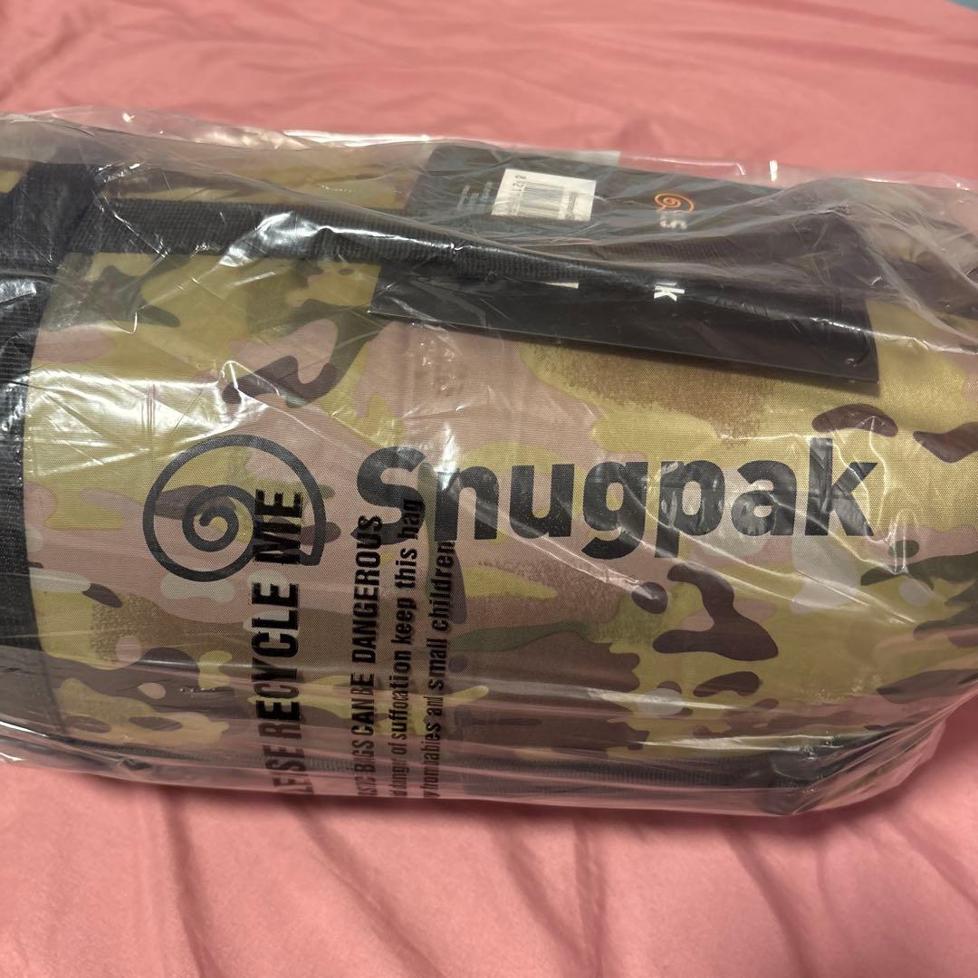 Snugpak カモフラージュ寝袋 未使用