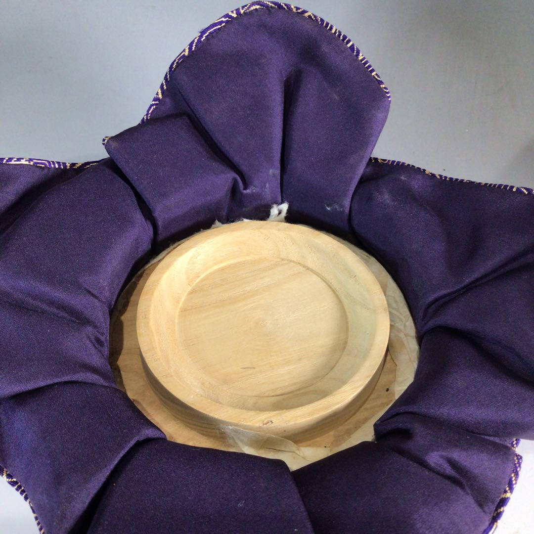 Ｐ１１２　飾壷　『平安　万代草山造』『茶壷』　共箱　茶道具