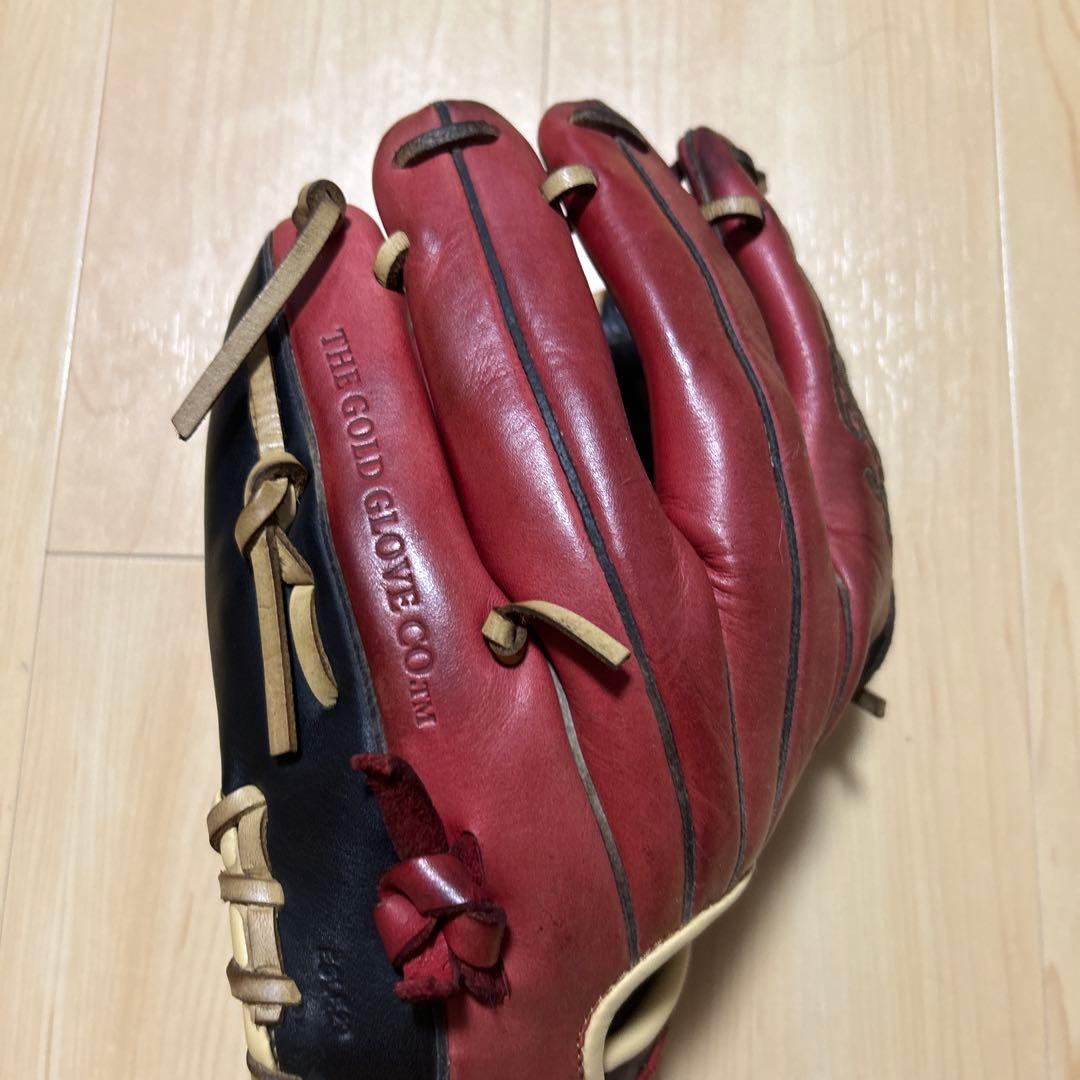 THE GOD GLOVE CO. 軟式グローブ 赤/黒