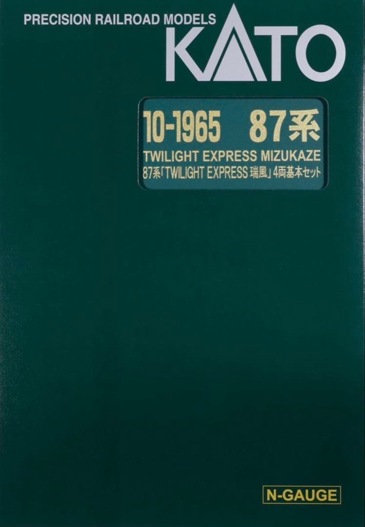 KATO トワイライト　エクスプレス　瑞風　4両基本