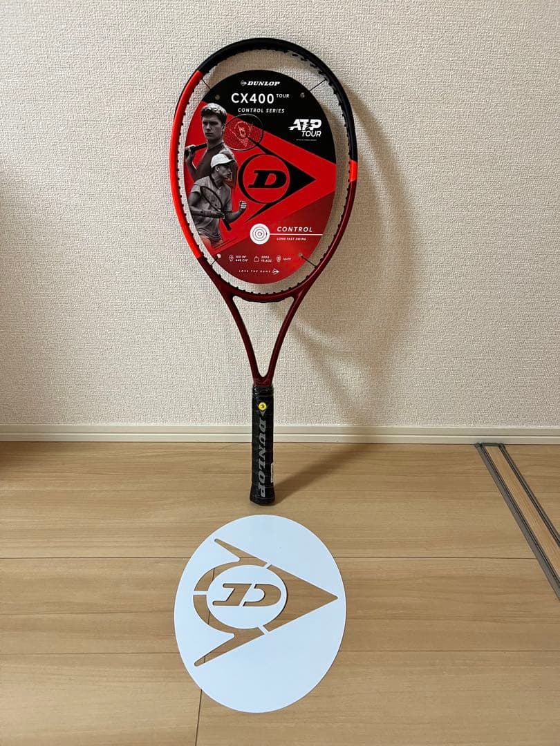 【新品】DUNLOP CX400 Tour テニスラケット グリップ3