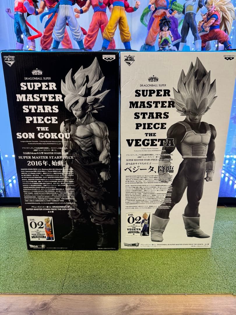 U*a様 SMSP 02 B賞 原作カラー 超サイヤ人 孫悟空 ベジータ 2体セ