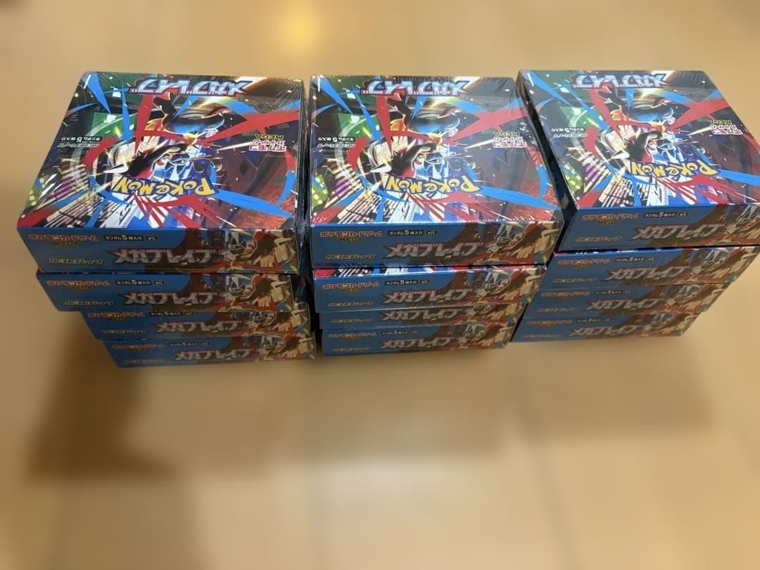ポケモンカード　メガブレイブ　未開封　シュリンク付き12BOX