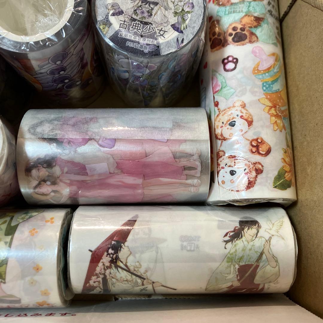 ［新品］海外マスキングテープ　PET tape まとめ売り