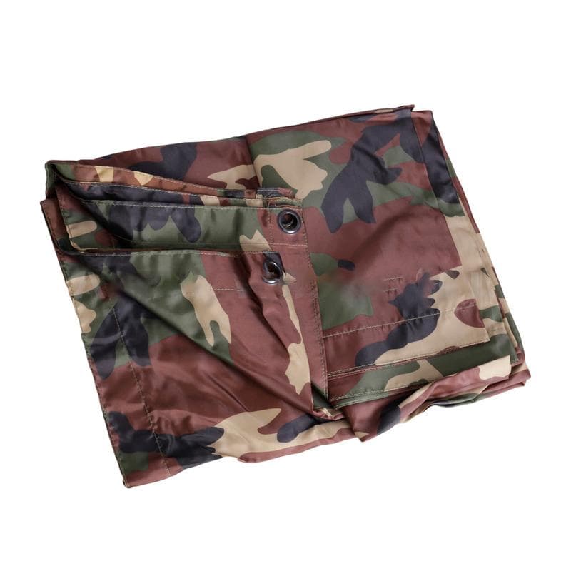 オランダ軍 ミリタリー タープ 防水仕様 Woodland 210 x 150