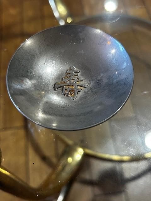 銀杯　5点セット【傷・汚れあり】