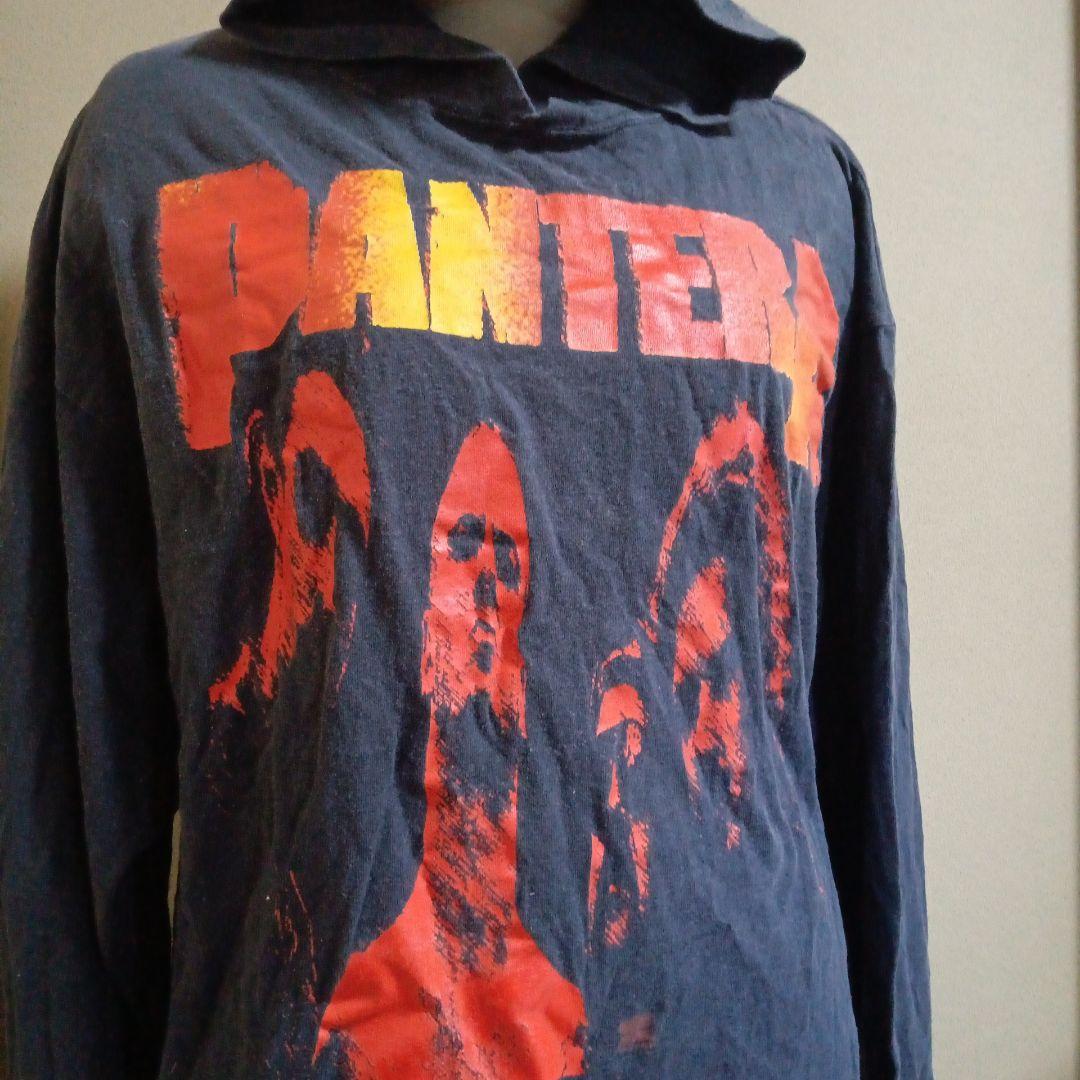 PANTERA フード付き長袖Tシャツ