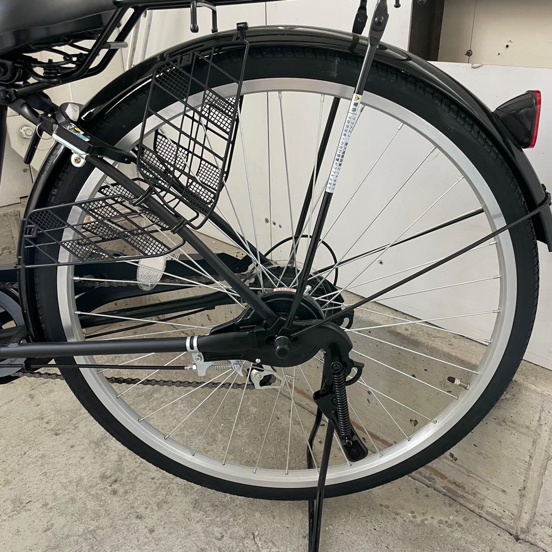 シドーサイクル 26FRIEND’S 6段オート26インチ マットブラック 黒