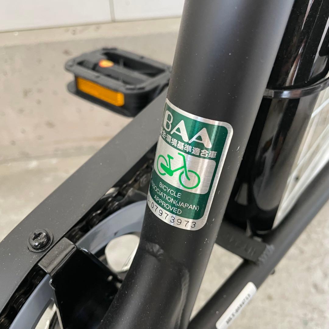 シドーサイクル 26FRIEND’S 6段オート26インチ マットブラック 黒