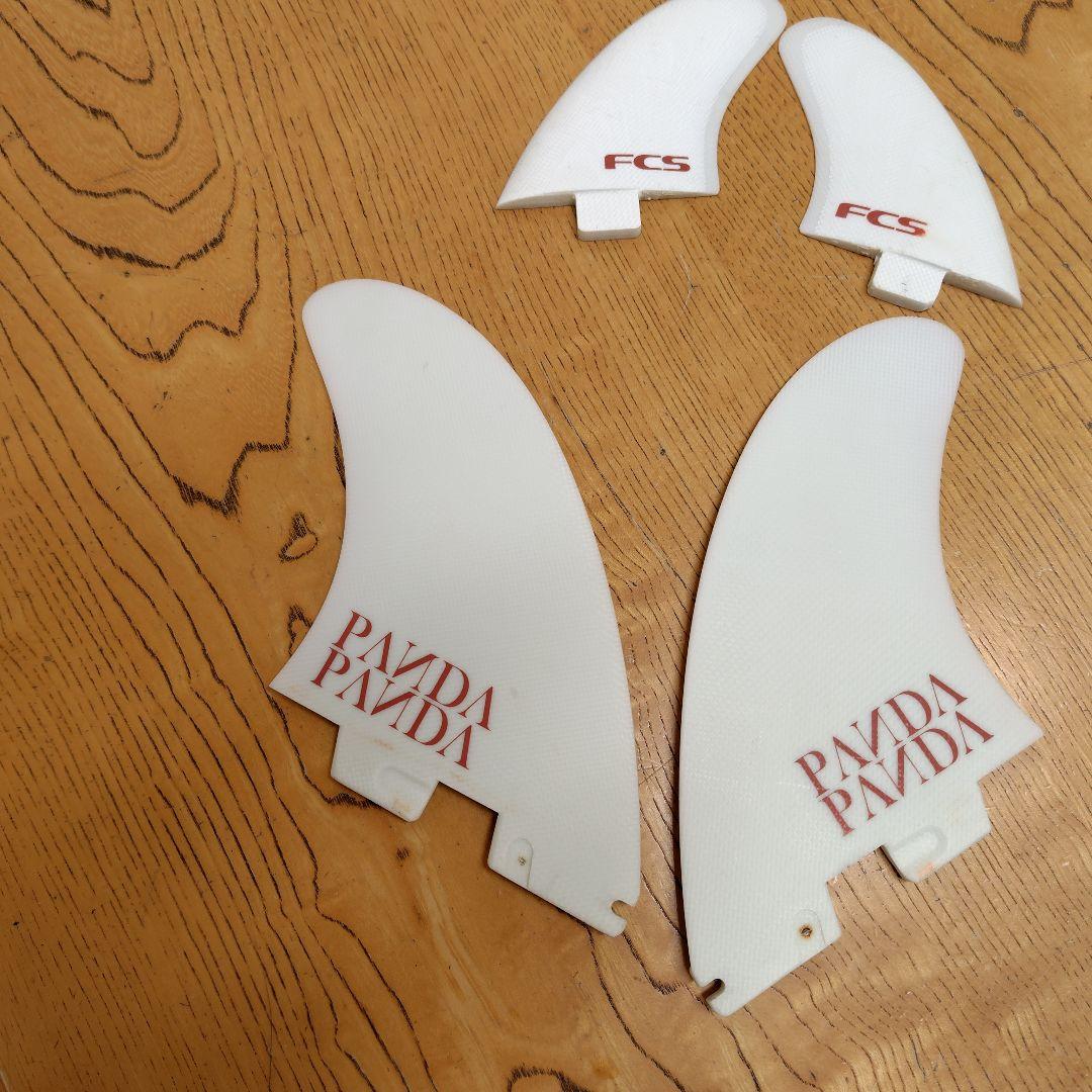 FCS2 パンダツインザスインセット スタビライザー フィン付き 4枚セット