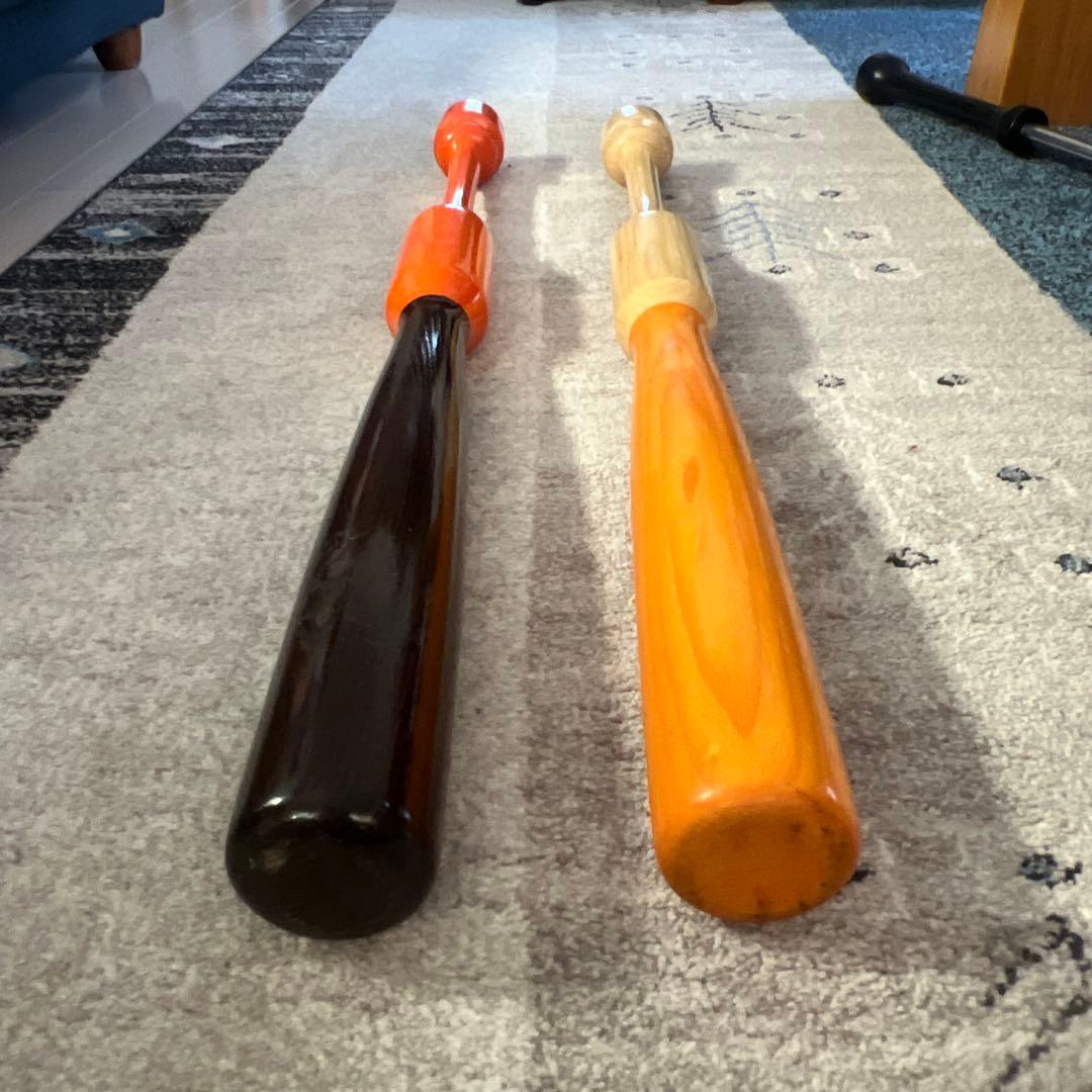 バレルバット　木製トレーニングバット セット　2本　超美品　最終価格