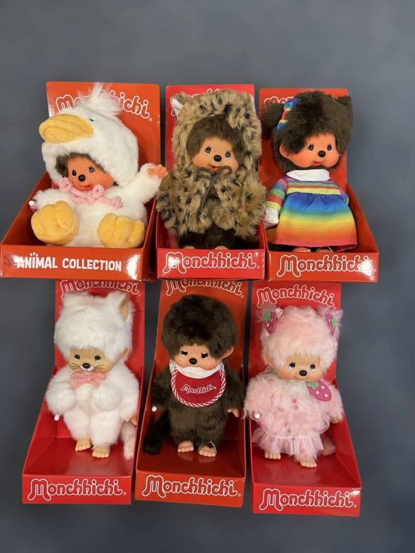 m*3様 EU限定モンチッチ ぬいぐるみ 6点セット