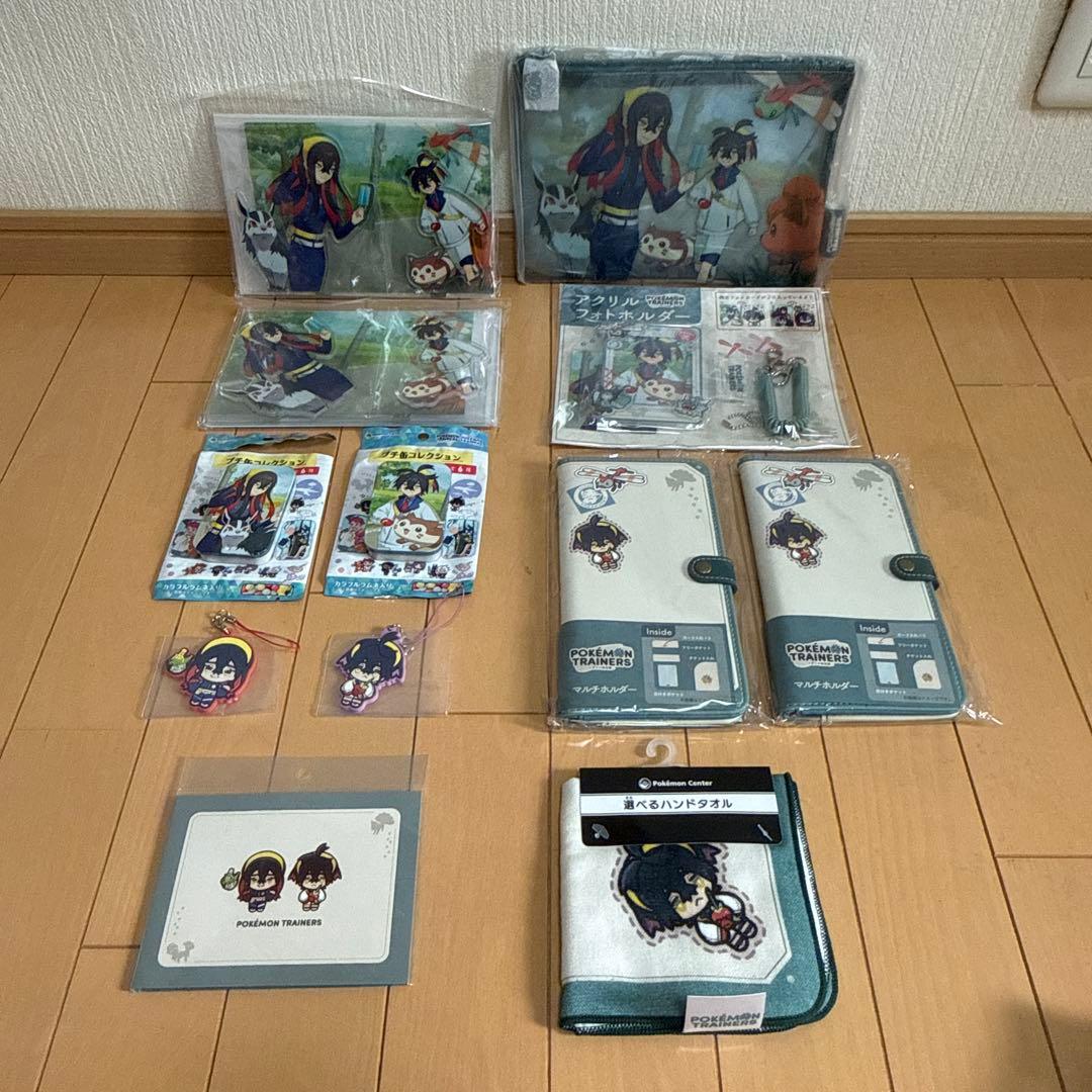 POKEMON TRAINERS ゼイユ&スグリ キタカミの里 グッズセット
