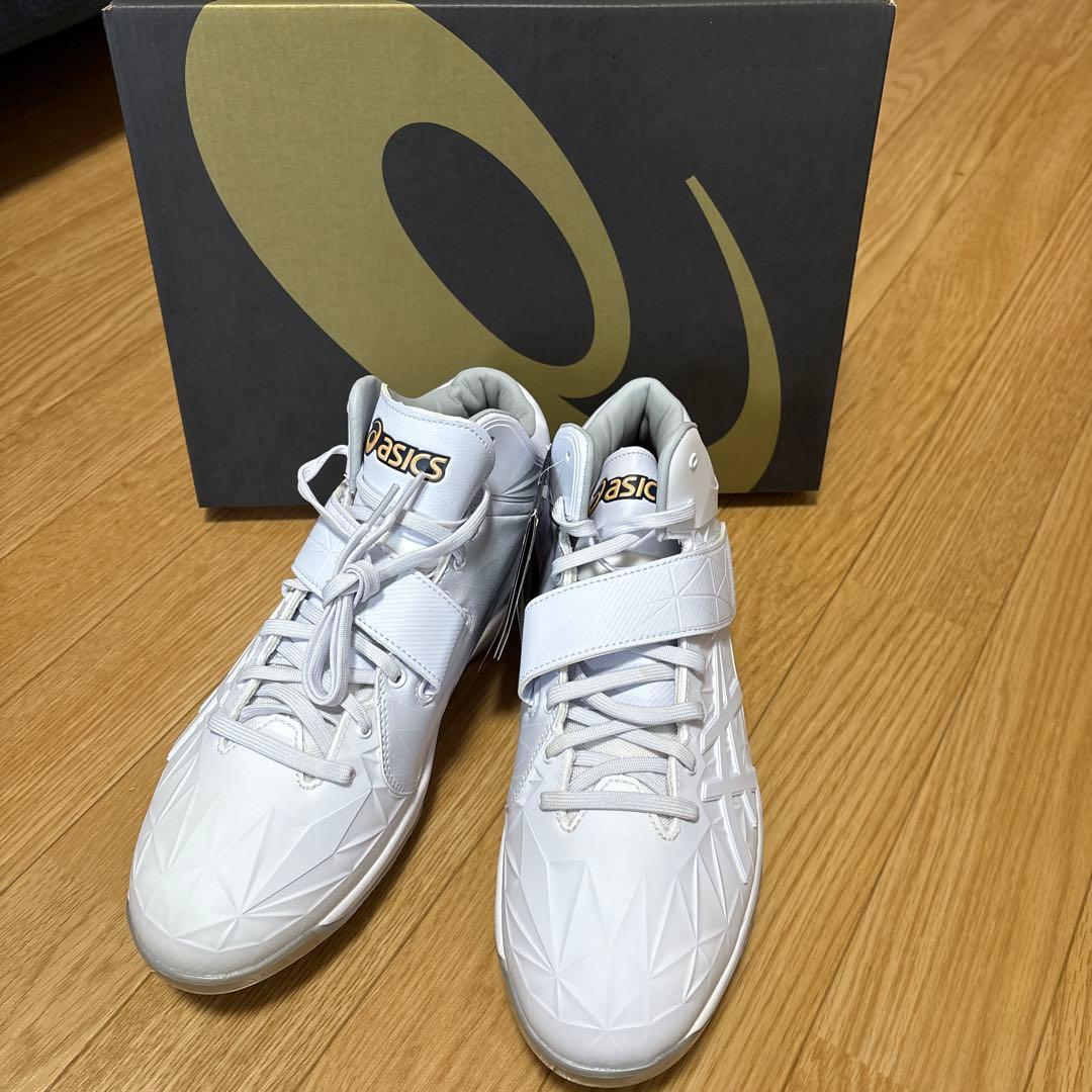 ASICS ホワイト スパイク