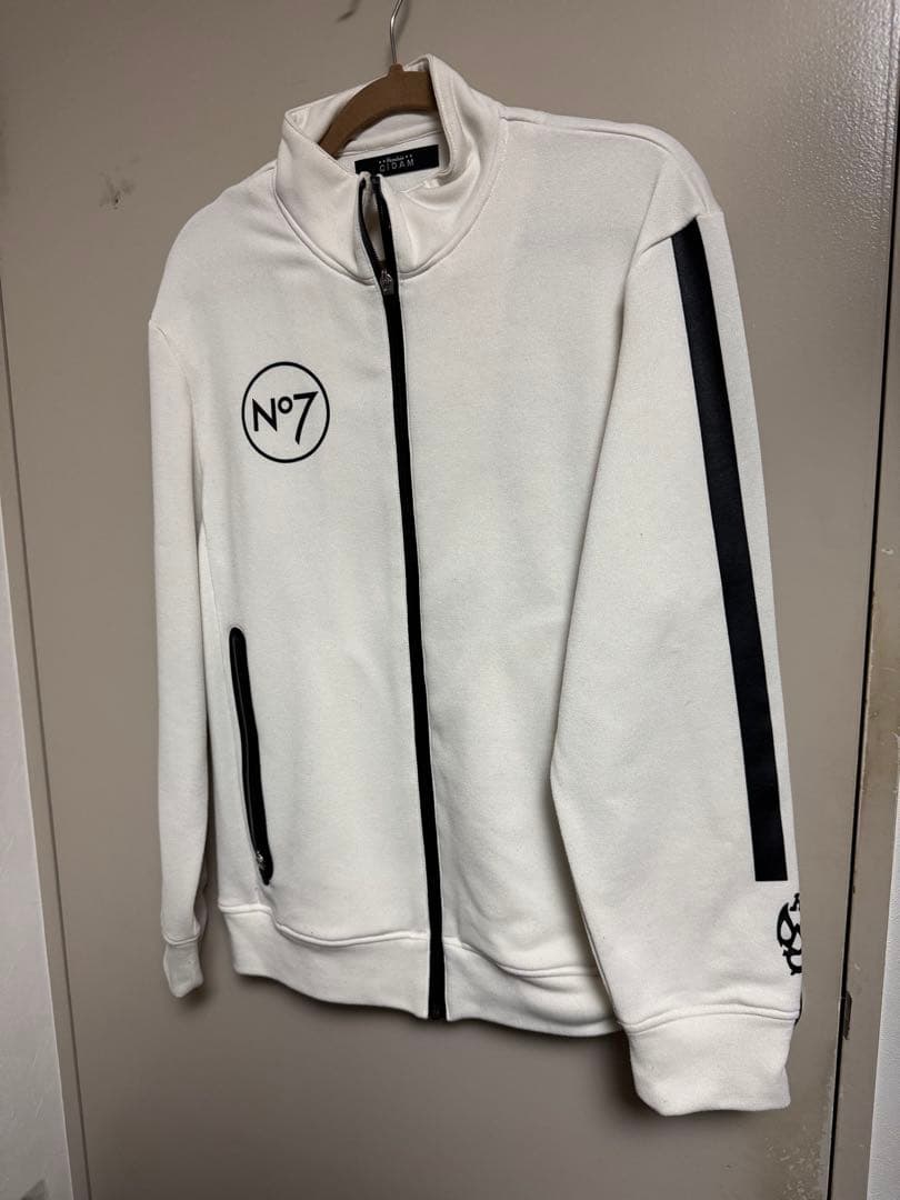 ラッセルノ　No7 ホワイト ジップアップジャケット サイズ6