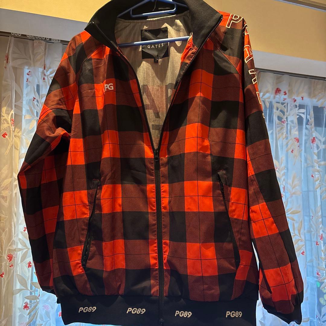 PG69 赤黒チェック ジャケット