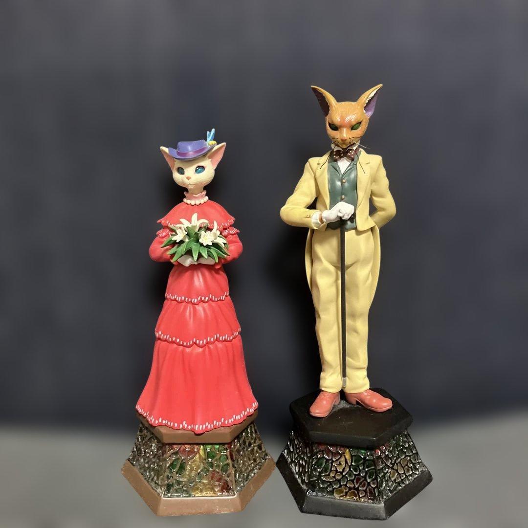 スタジオジブリ　耳をすませば　バロンとルイーゼ　オルゴール2体