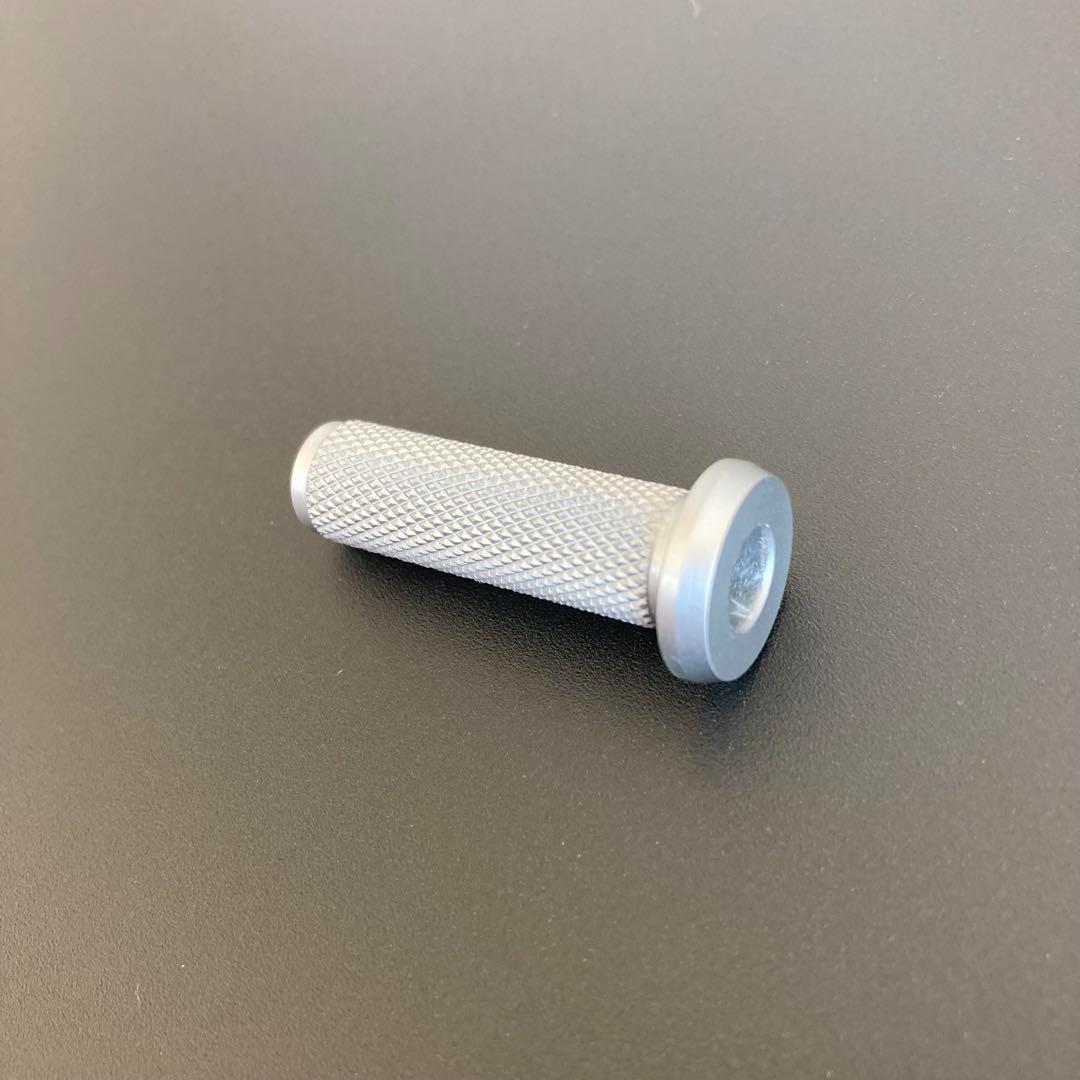 ウッドグリップ ロッドビルディング ウッドガングリップ 天然木 ガンメタ