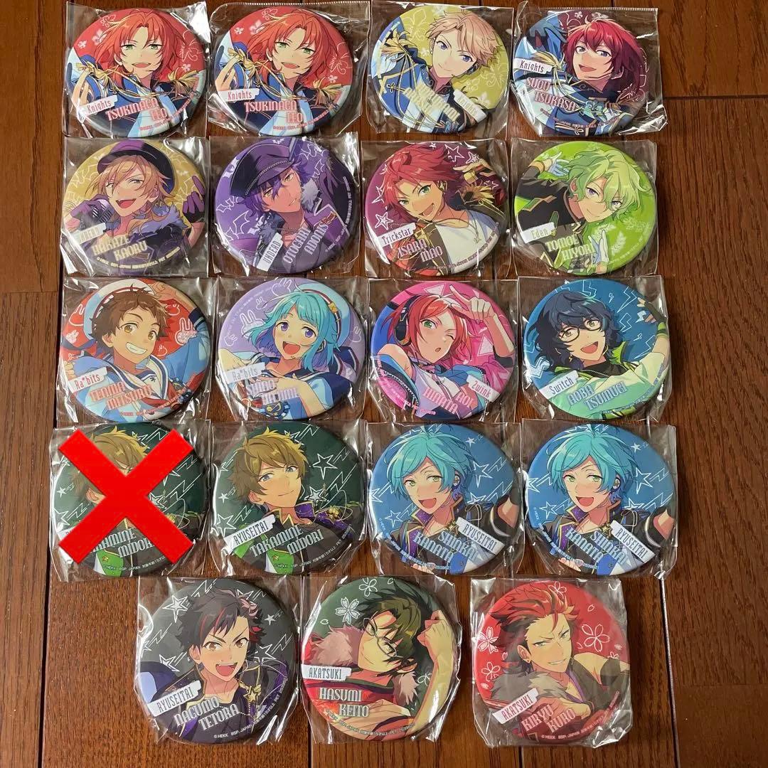 あんスタ 丸型アート 缶バッジ