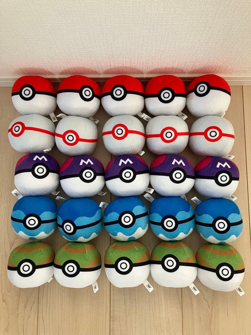 ポケットモンスター ぬいぐるみ～モンスターボールコレクション　25個セット