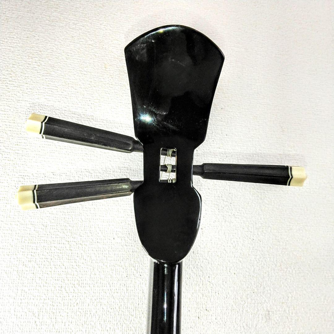 沖縄三線蛇柄 人工皮革　ハードケース付き美品