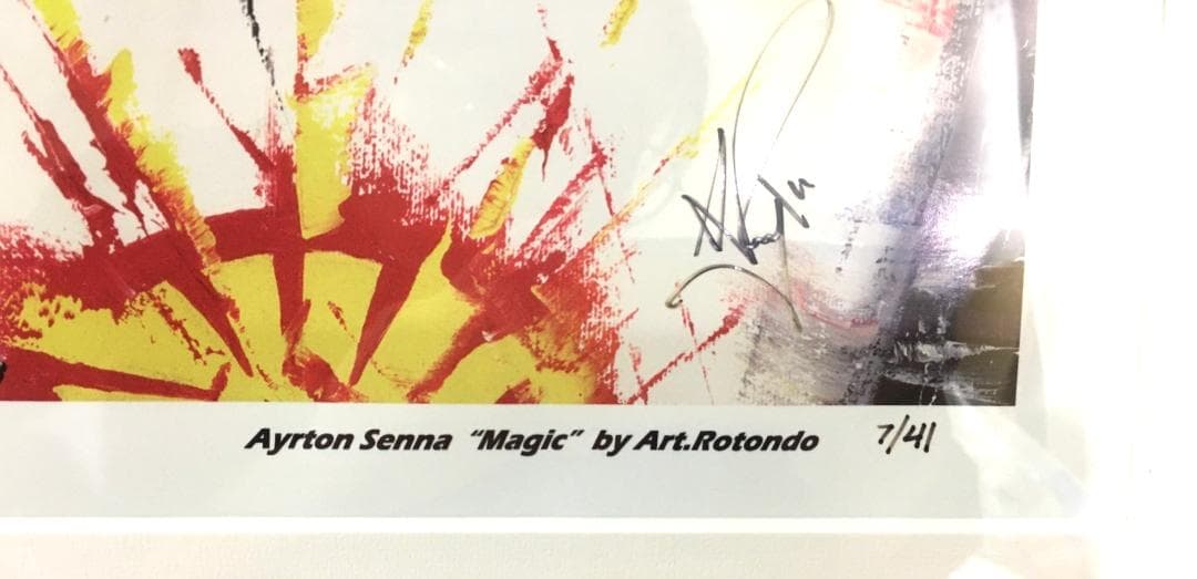 ○激レア アイルトン・セナ ポスター 限定41枚 1993 Grand-prix