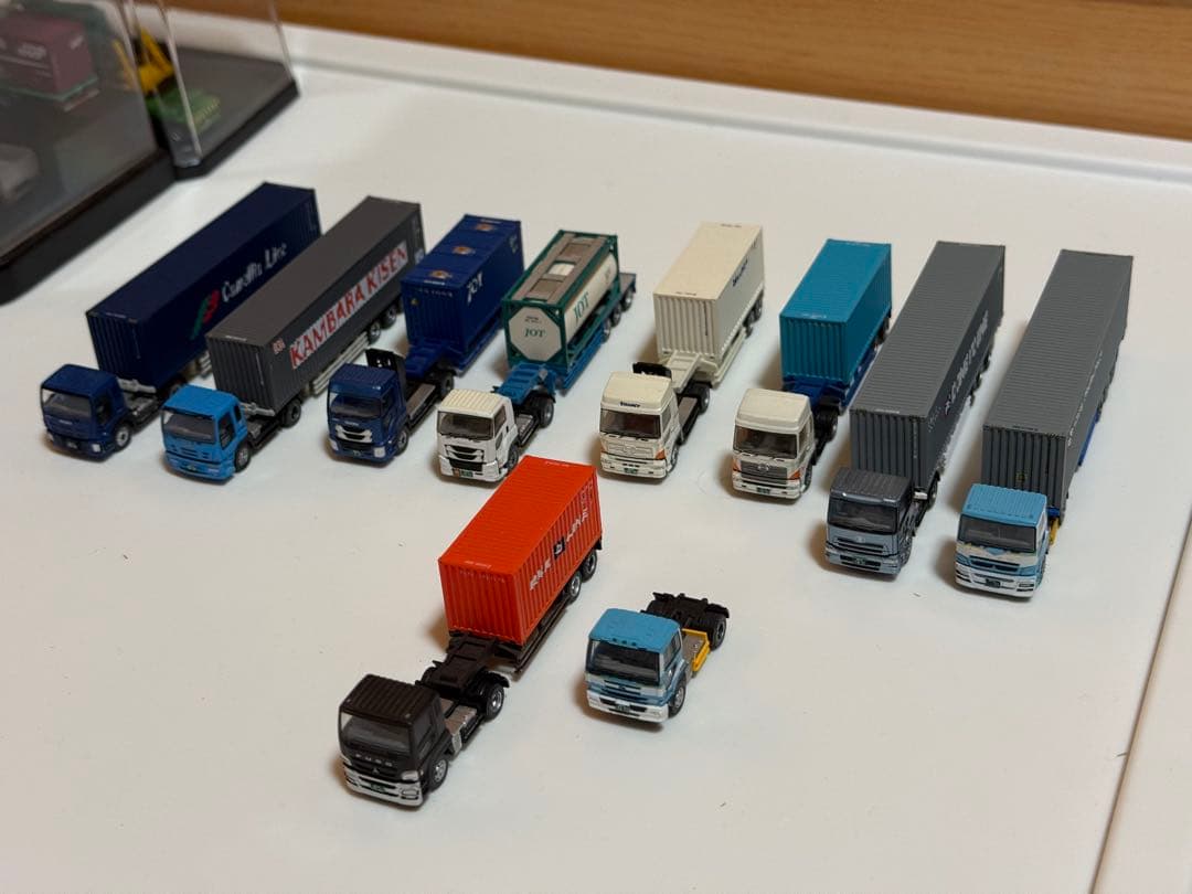 ザ•トレーラーコレクション　コンテナ車１０台セット