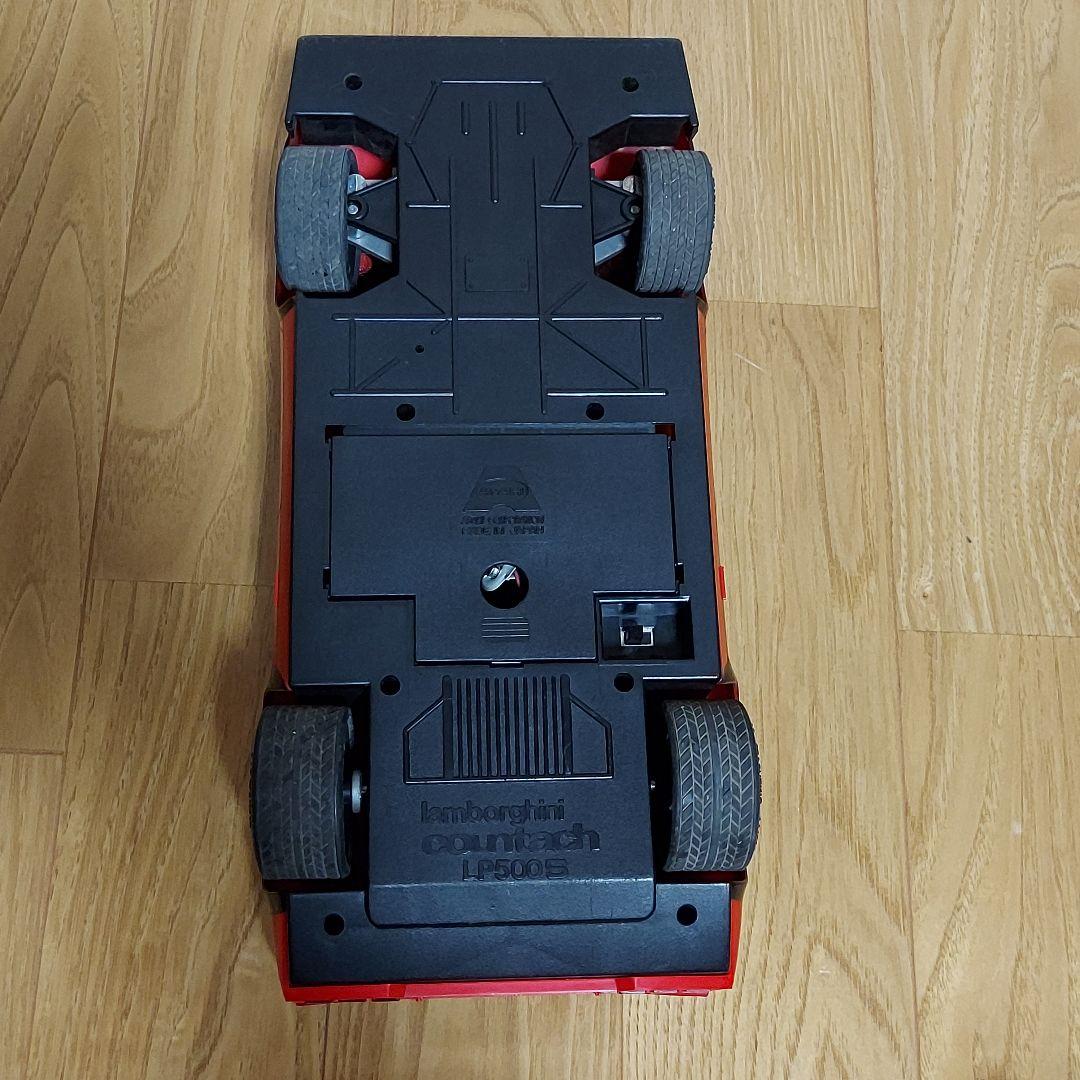 ランボルギーニカウンタックLP500 昭和レトロ トイラジコン アトコミスーパー
